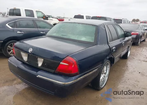 2000 Mercury Grand Marquis Ls z USA, uszkodzony, nr VIN 2MEFM75W7YX736790
